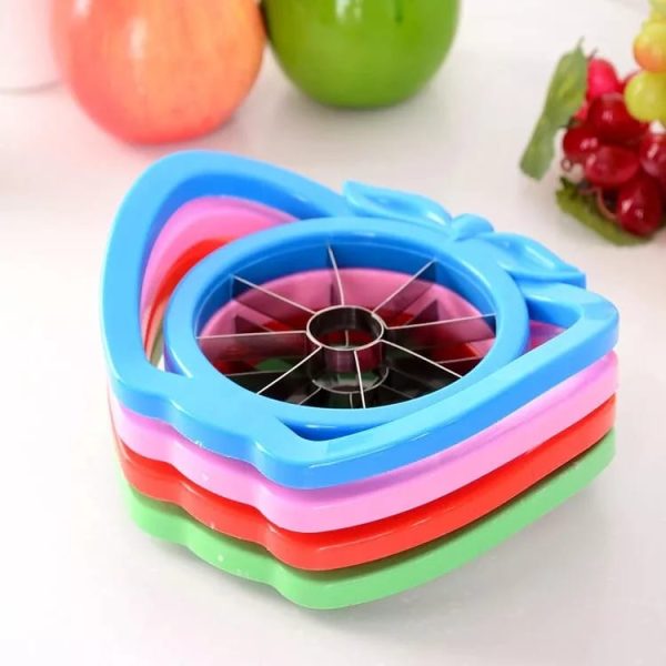 Apple Corer | Fruit Peeler / Slicer | Fruit Vegetable Divider Cutter (random Color)