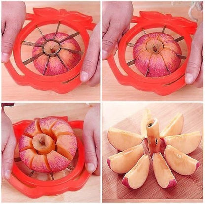 Apple Corer | Fruit Peeler / Slicer | Fruit Vegetable Divider Cutter (random Color)