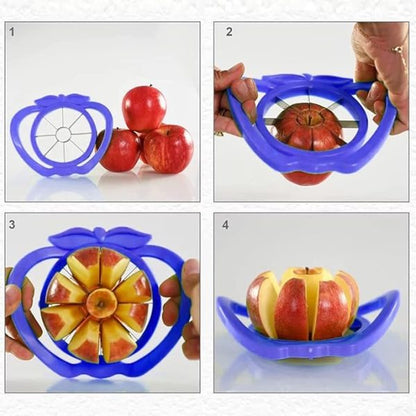 Apple Corer | Fruit Peeler / Slicer | Fruit Vegetable Divider Cutter (random Color)